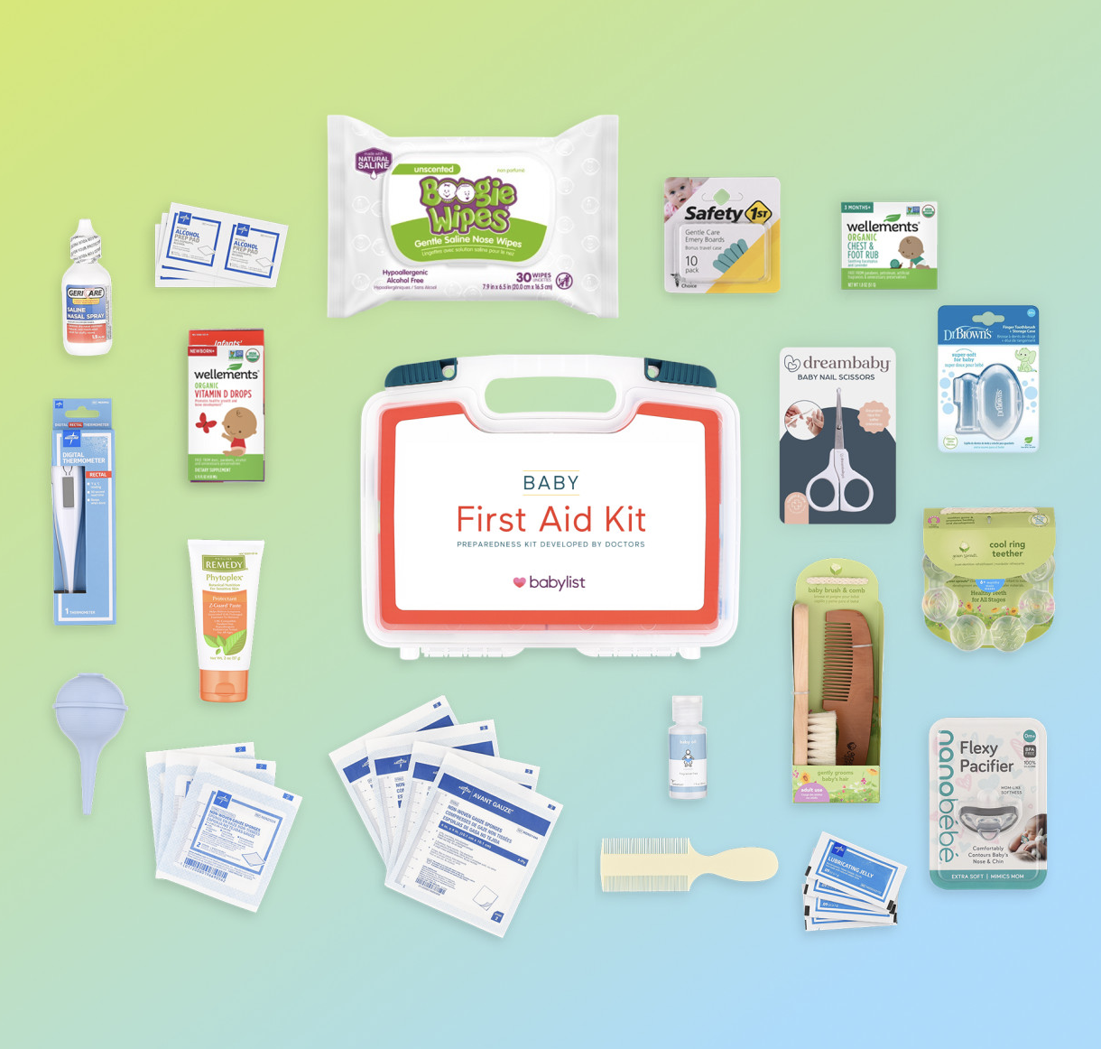 Baby First Aid & Grooming Kit - Babylist